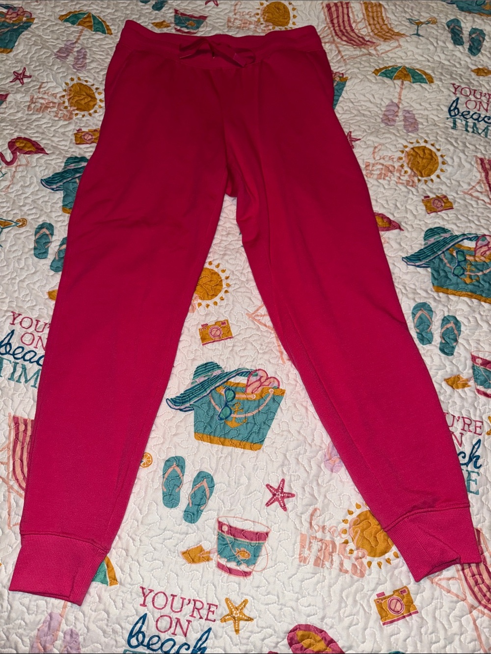 Athletic Works Hot Pink Women’s Jogger Pants